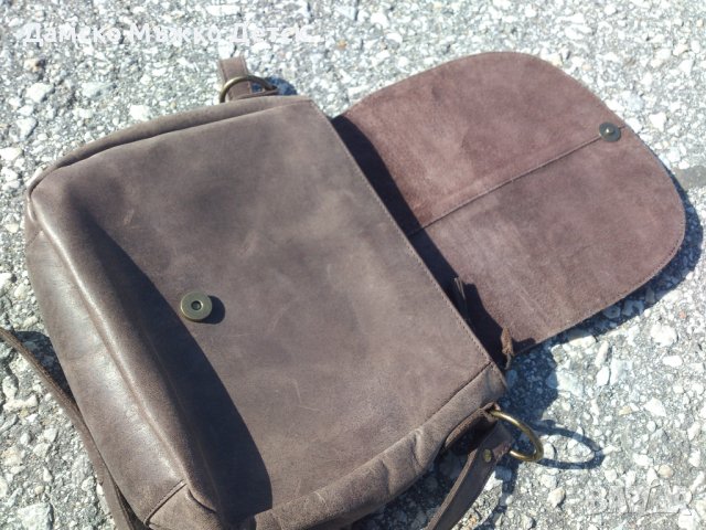 Дамска кожена чанта, снимка 3 - Чанти - 37816906