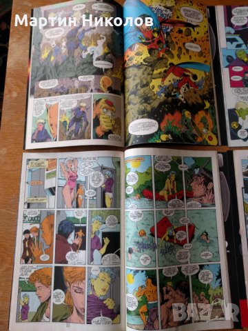 Лот специални Annual издания на DC от 1990, 1991 и 1992 + бонус, снимка 5 - Списания и комикси - 30233487