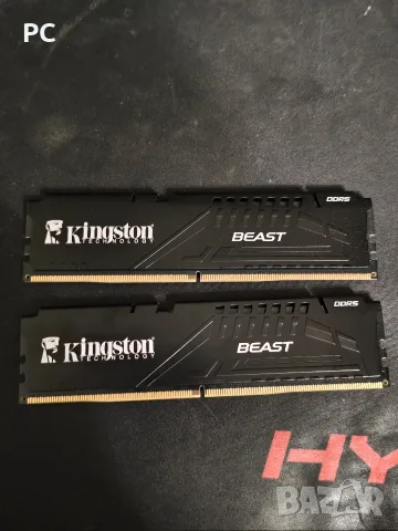 RAM памет DDR5 1х16GB 6000МT/s CL36 Kingston Beast