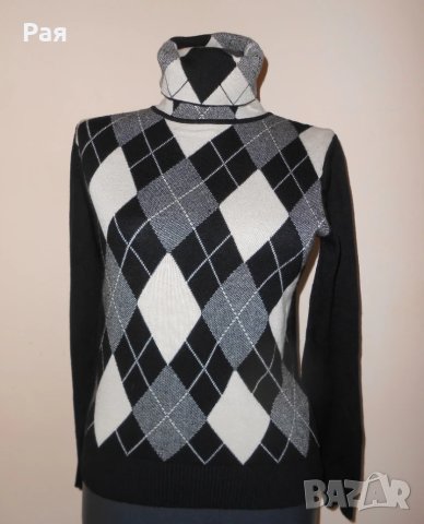 Елегантна блуза / поло, снимка 2 - Блузи с дълъг ръкав и пуловери - 50676453