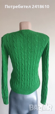 POLO Ralph Lauren Cable Pima Cotton Size M НОВО! ОРИГИНАЛ! Дамски Пуловер!, снимка 10 - Блузи с дълъг ръкав и пуловери - 52794242