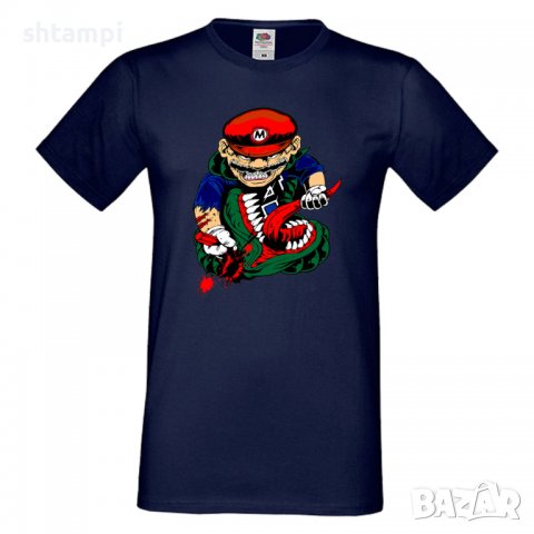 Мъжка тениска Mario VS Monster Игра,Изненада,Подарък,Празник,Повод, снимка 13 - Тениски - 37236598