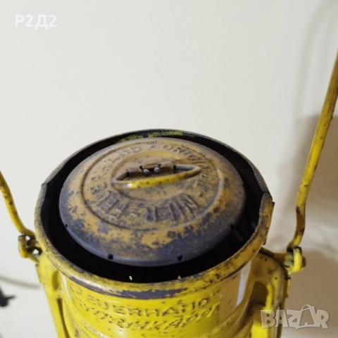 стар германски газен фенер Фюерханд 276 , снимка 6 - Антикварни и старинни предмети - 52859402