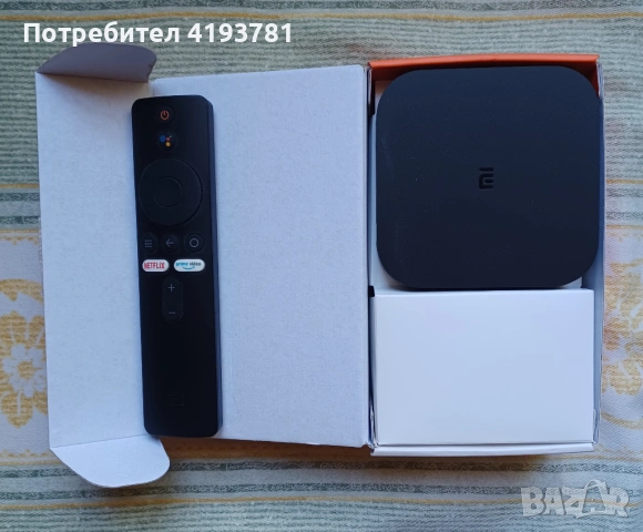 смарт приставка MiBoxS (модел MDZ-22-AB), снимка 2 - Друга електроника - 54324439