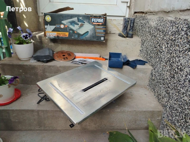 Машина за водно рязане 900W 41mm, снимка 3 - Диамантени и режещи инструменти - 54229379