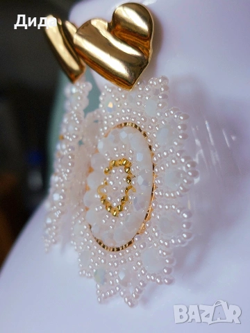 Нови бохо обеци в три цветови модела, снимка 18 - Обеци - 53958977