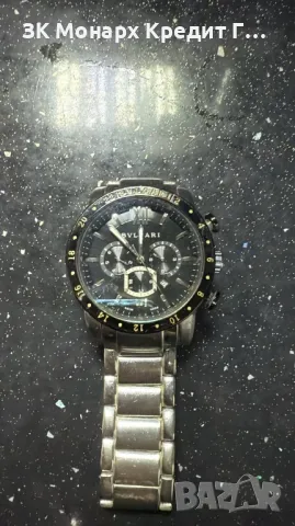 Часовник BVLGARI 2/леки драскотини по стъклото/, снимка 3 - Мъжки - 49119752