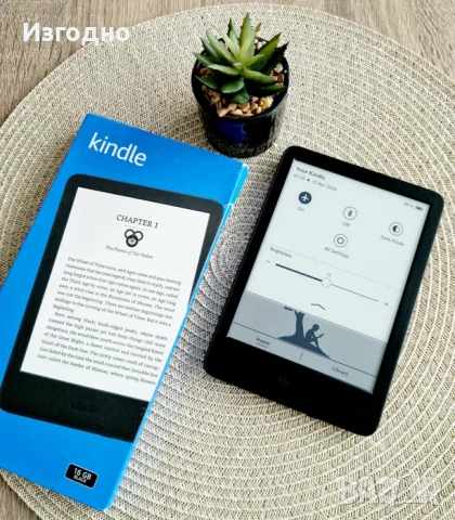 БЕЗПЛАТНА ДОСТАВКА Kindle 11th generation електронен четец с подсветка, снимка 4 - Електронни четци - 54360232