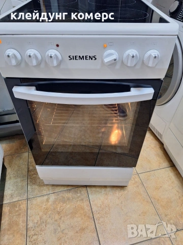 Готварска печка с керамичен плот SIEMENS шир.50см. 