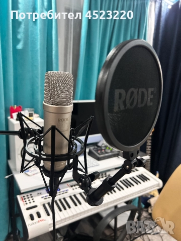 Rode NT1 5th Generation Silver Студиен кондензаторен микрофон