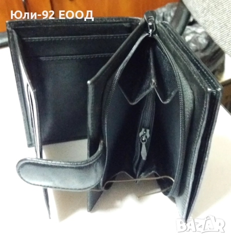 ДАМСКИ ПОРТФЕЙЛ ОТ ЕСТЕСТВЕНА КОЖА, снимка 4 - Портфейли, портмонета - 51650854