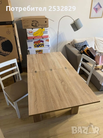 Разгъваема трапезна маса от Jysk, снимка 2 - Маси - 52874402