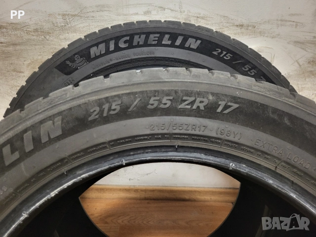  2 бр. 215/55/17 Michelin / летни гуми, снимка 6 - Гуми и джанти - 53056520