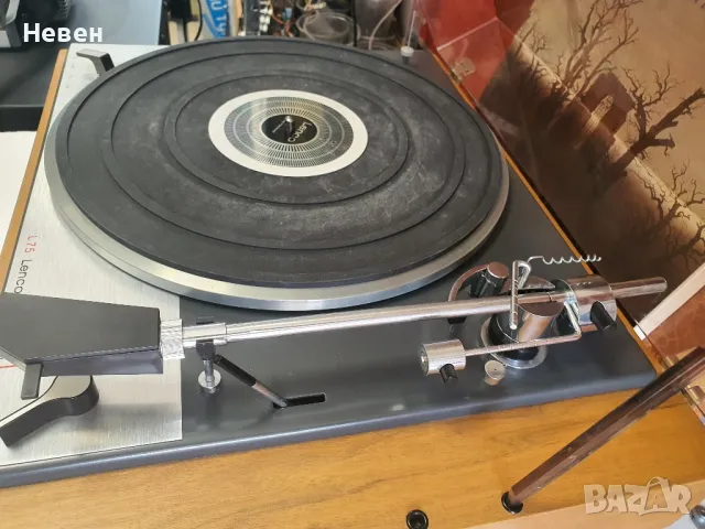 Грамофон LENCO L-75, снимка 5 - Грамофони - 49762313