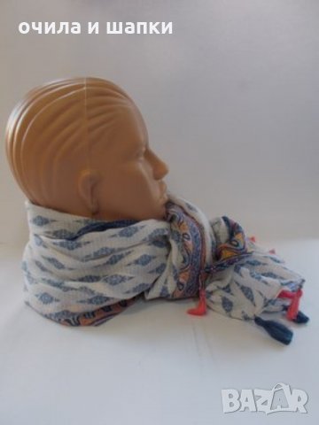 Памучен дамски шал лукс - 230, снимка 3 - Шалове - 17699963