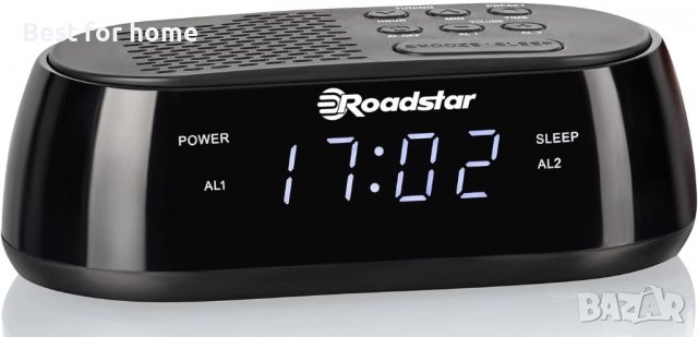 Радио будилник Roadstar CLR-2477 с LED дисплей