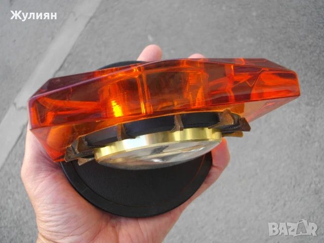  КОЛЕКЦИОНЕРСКИ НАСТОЛЕН СЕДМИЧЕН ЧАСОВНИК МЪЛНИЯ МОЛНИЯ 65г, снимка 4 - Антикварни и старинни предмети - 50585729