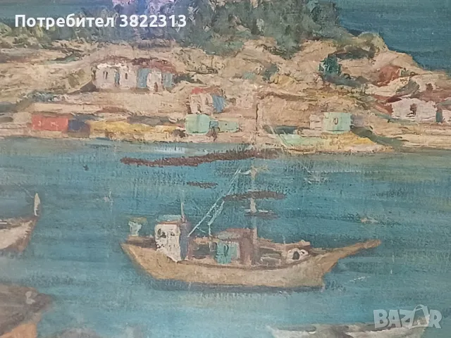 Картина Генчо Митев, снимка 3 - Други ценни предмети - 48561312