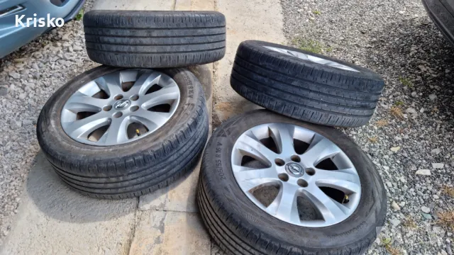Джанти с гуми за Опел Мерива, снимка 3 - Гуми и джанти - 50389972