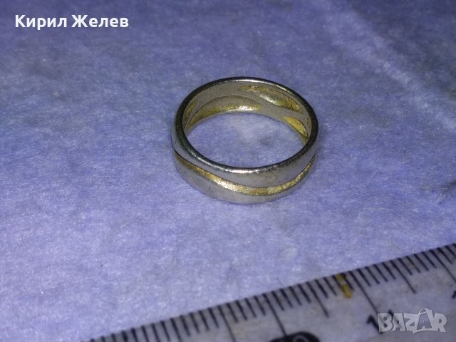 КРАСИВО ОРНАМЕНТИРАН АНГЛИЙСКИ СРЕБЪРЕН ВИНТИДЖ ПРЪСТЕН СРЕБРО 925 РЪЧНА ИЗРАБОТКА Тип ХАЛКА 40166, снимка 12 - Пръстени - 42795324