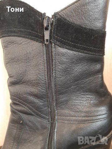 Дамски боти от естествена кожа , снимка 7 - Дамски боти - 31646641