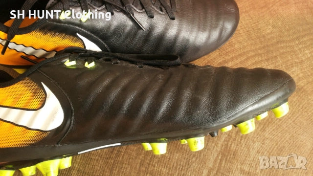NIKE TIEMPO Размер EUR 43 / UK 8,5 бутонки естествена кожа 46-13-S, снимка 9 - Футбол - 52227719