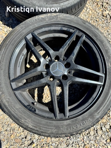 Джанти amg 17 с гуми, снимка 2 - Гуми и джанти - 54318155