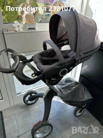 Детска количка с кошче Stokke Xplory, снимка 4 - Детски колички - 53115299