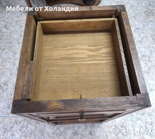 старинно шкафче с мраморен плот - РЕЗЕРВИРАНО, снимка 5 - Шкафове - 52377940