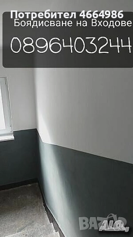 Боядисване на входове апартаменти офиси