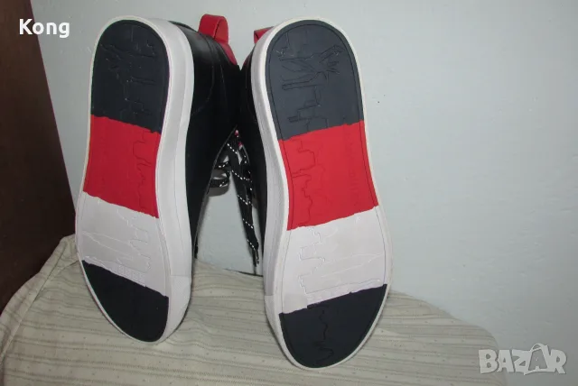 мъжки НОВИ кецове Tommy Hilfiger маратонки Hugo BOSS обувки естествена кожа маратонки сникърси Томи, снимка 8 - Кецове - 56072565