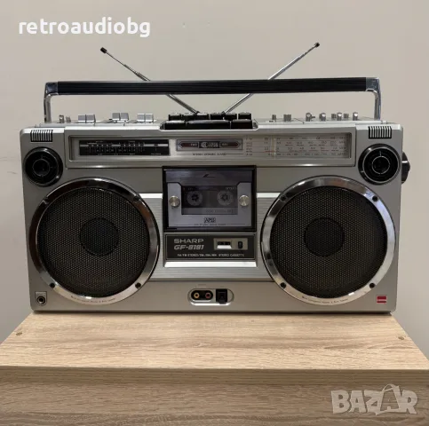 🔈Ретро колекционерски радиокасетофон SHARP GF-9191 - Boombox - профилактиран🔈