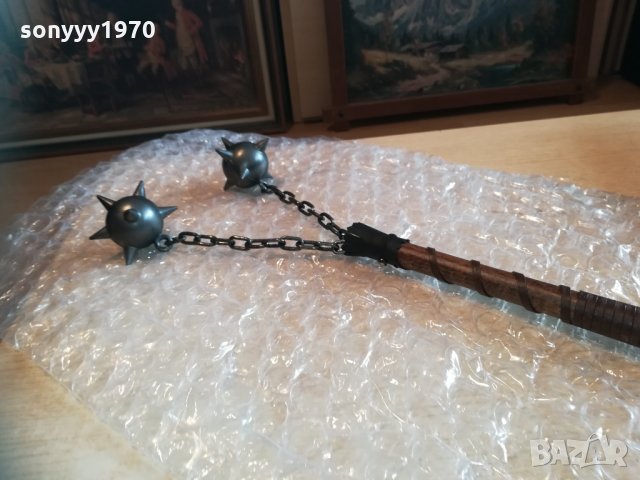 боздуган-АНТИК-ДВЕ ТОПКИ 0502211954, снимка 3 - Колекции - 31697949