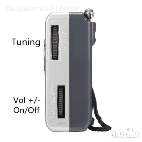 Мини AM-FM радио, снимка 6 - Други музикални жанрове - 47453836