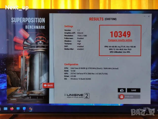 6 Ядрен Геймърски Компютър Z390 / i5 9600K / RTX 2060, снимка 3 - Геймърски - 55513824