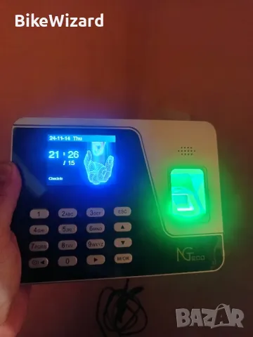 NGTeco Отчитане на работното време функция за автоматично изчисление, пръстови отпечатъци НОВО, снимка 7 - Друга електроника - 47973114