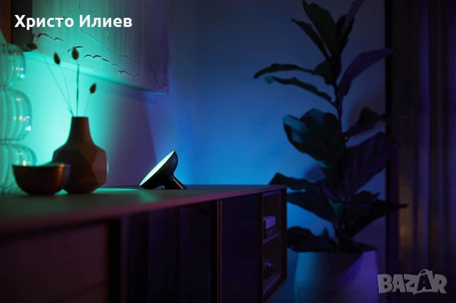 Димируема настолна лампа Philips Hue BLOOM, снимка 4 - Настолни лампи - 42413438