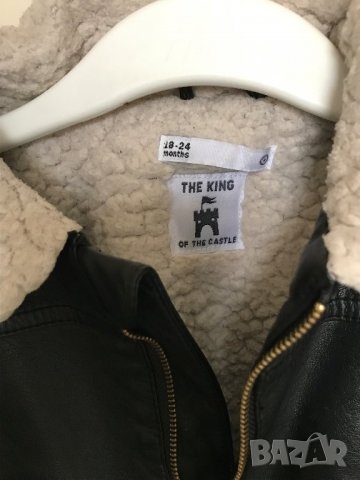Детско кожено яке , снимка 3 - Бебешки якета и елеци - 30672489