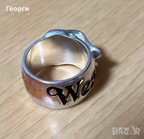 Vivienne Westwood оригинален пръстен, снимка 2 - Пръстени - 50278946