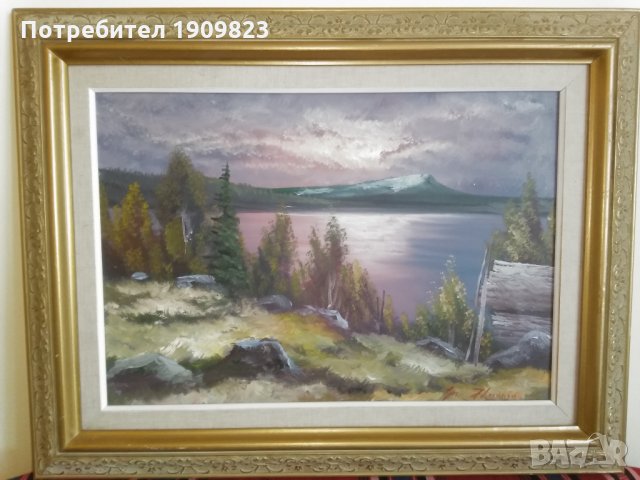 Маслена картина, снимка 7 - Картини - 30005141