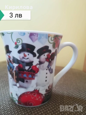 Коледни чаши , снимка 2 - Коледни подаръци - 47870333