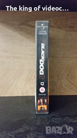 Видеокасета  " BLACK DOG " VHS, снимка 2 - Други жанрове - 53133550