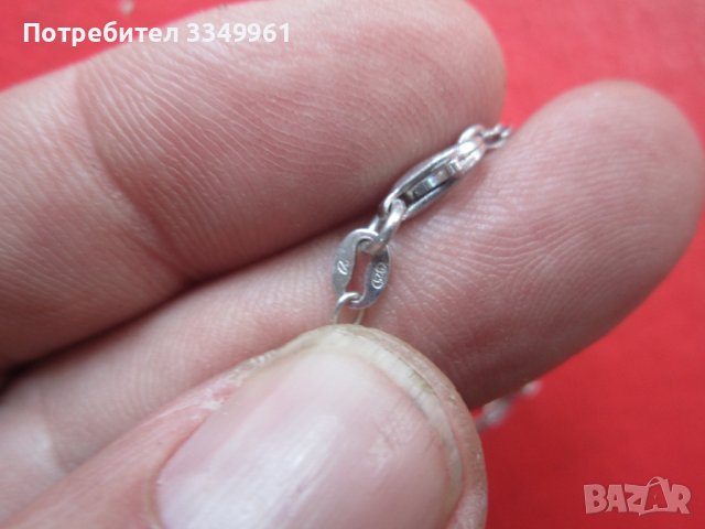 Страхотна сребърна гривна 925, снимка 4 - Гривни - 36621166