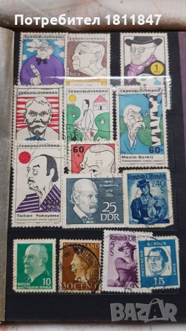 Класьор със колекция марки, снимка 5 - Филателия - 31064999
