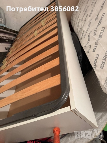 легло с подматрачна рамка размер 90/200 см. , снимка 2 - Спални и легла - 52332697