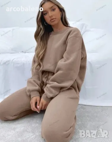 Дамски ежедневен комплект от две части, 8цвята , снимка 6 - Комплекти - 48657029