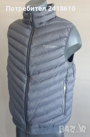 Armani Exchange A/X Down Vest Mens Size M НОВО ! ОРИГИНАЛ ! Мъжки Пухен Елек! , снимка 15 - Якета - 55741455