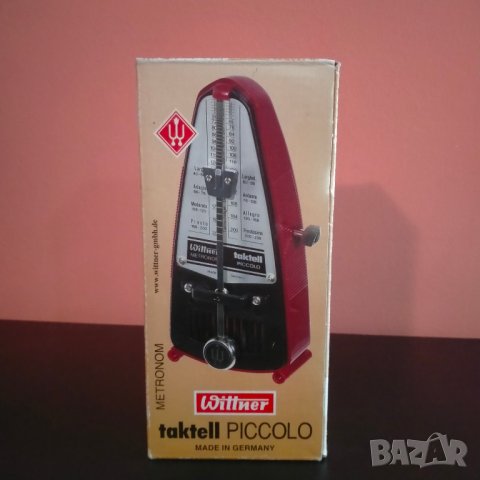 Метроном Wittner Metronom Taktell Piccolo Germany Vintage, снимка 1