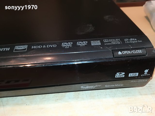 SOLD OUT-panasonic dmr-ex93c hdd/dvd/dvb/hdmi/usb recorder 2009221627, снимка 2 - Плейъри, домашно кино, прожектори - 38063713