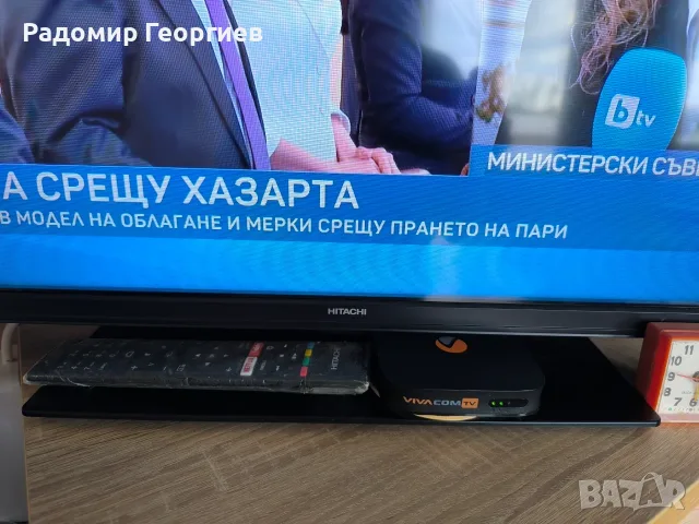 Телевизор Hitachi 32 incha Smart Android, снимка 5 - Телевизори - 56518660
